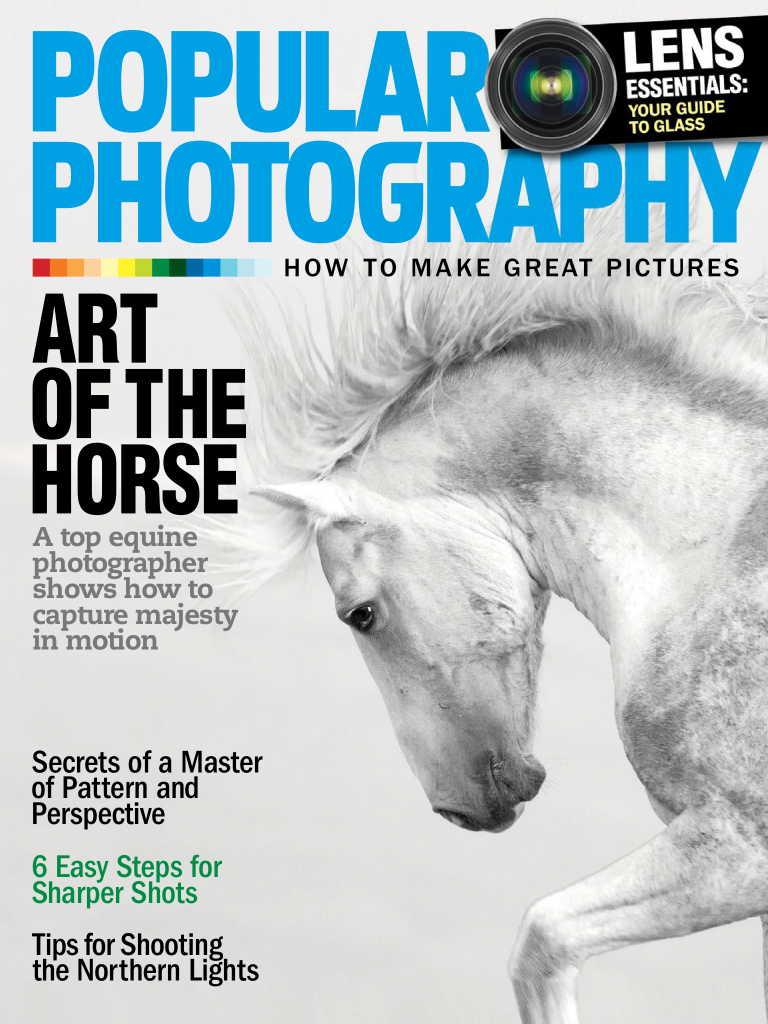 February 2016 Popular Photography Magazine The wild stallion Cloud